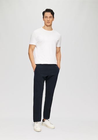 Regular Pantalon chino 'Phoenix' s.Oliver en bleu : devant