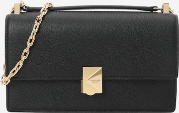 Kate Spade Сумка через плечо 'Deco Mini Flap Chain Crossbody' в Черный: спереди