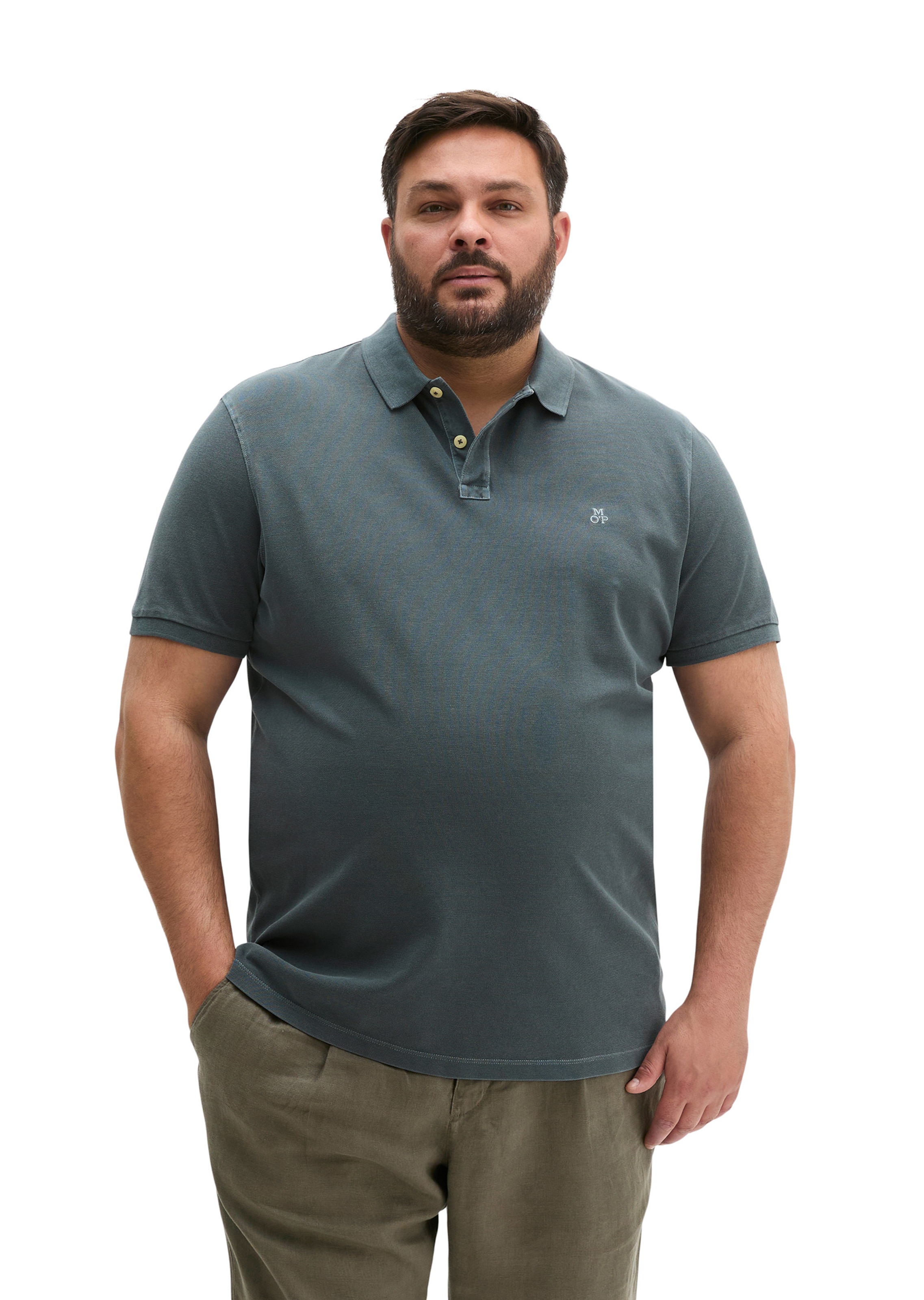 T-Shirt Marc O'Polo en gris : devant