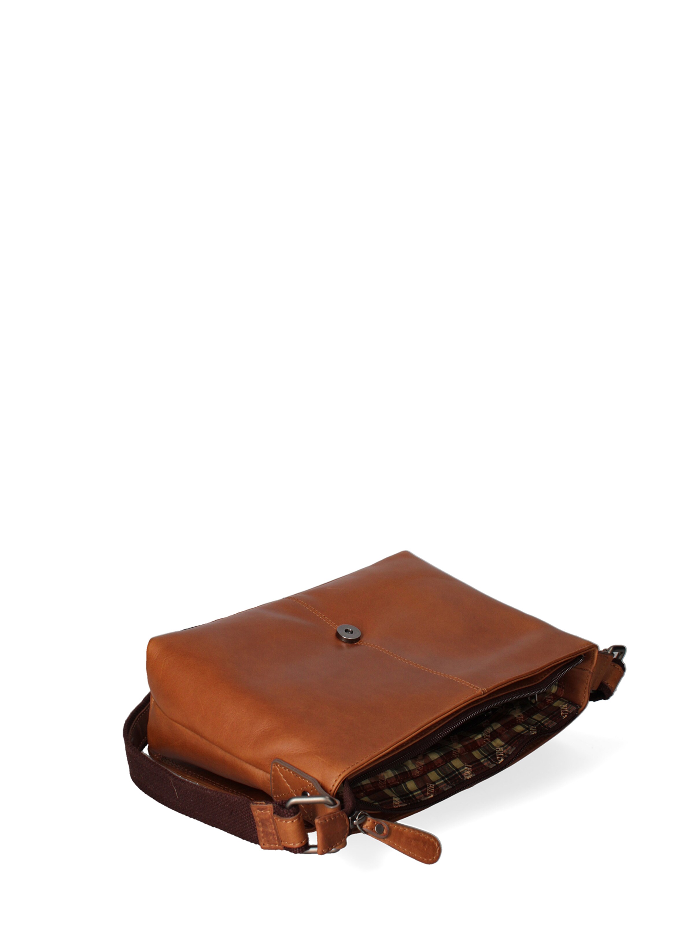 HILL BURRY Schoudertas in Bruin