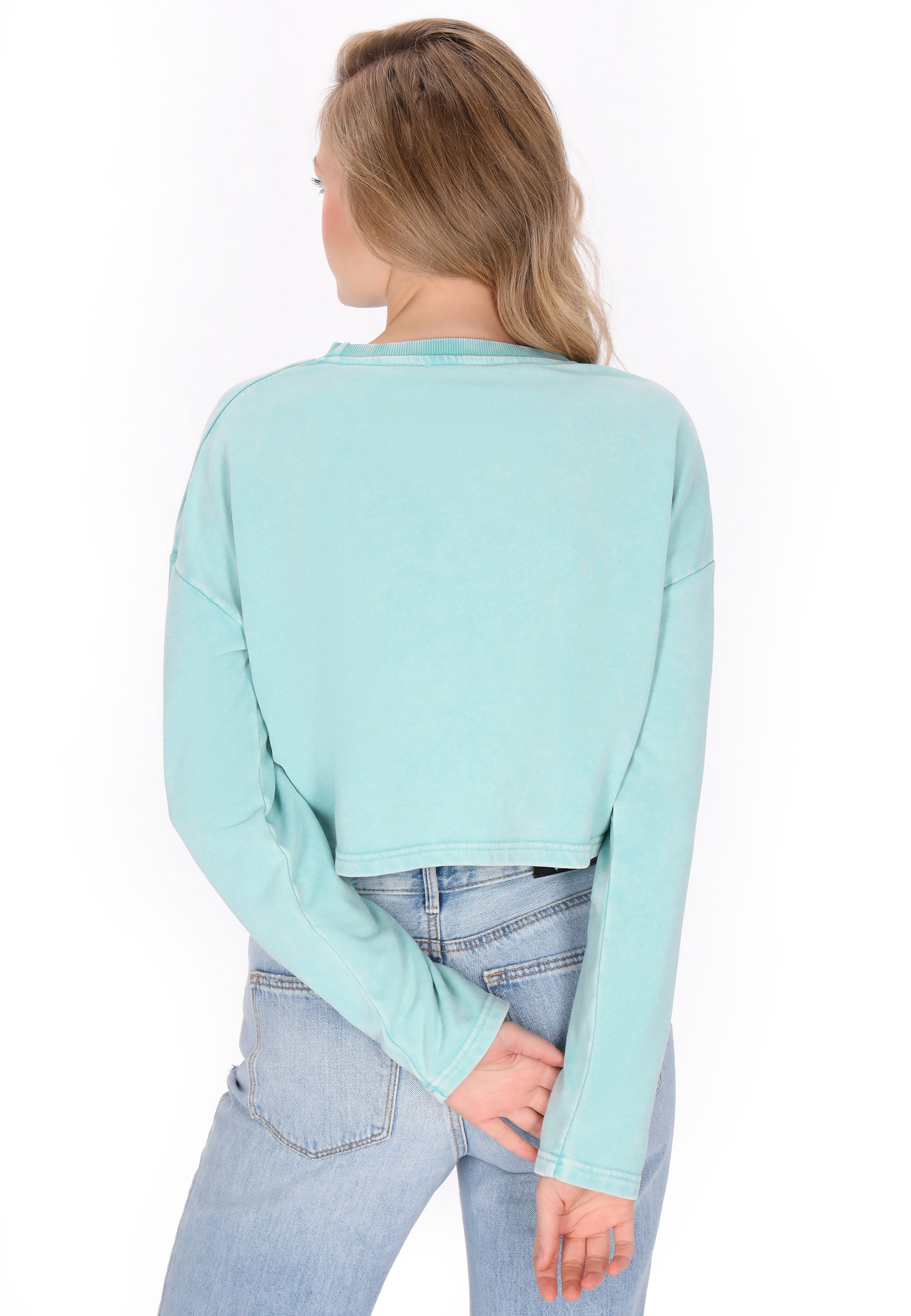 MYMO Свитшот 'Fashion Look' в Зеленый