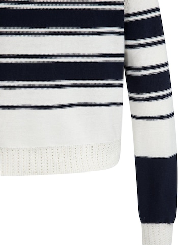 YAYA Pullover 'Gestreifter Pullover'‌ in Blau