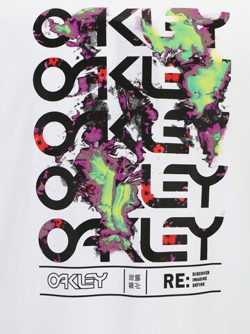 OAKLEY Λειτουργικό μπλουζάκι 'Wynwood' σε λευκό