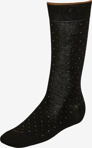 Boggi Milano Socken in Schwarz: predná strana