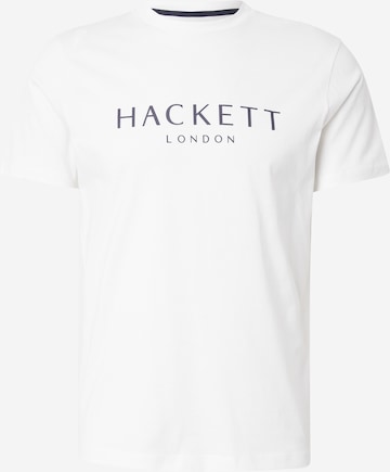 Hackett London Тениска в бяло: отпред