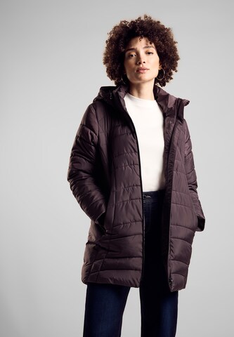 STREET ONE Winter Coat in Brown: front