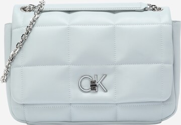 Calvin Klein Shoulder Bag in Blue: front