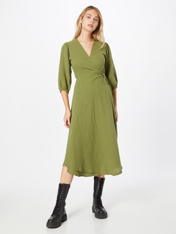 Kauf Dich Glücklich Shirt Dress in Green