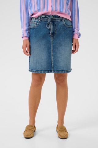 Gonna 'Tali' di CULTURE in blu: frontale
