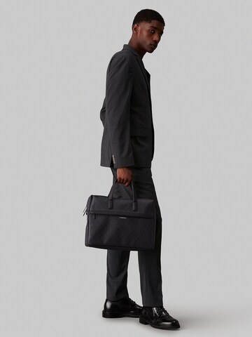 Calvin Klein Laptop bag 'Must' in Black