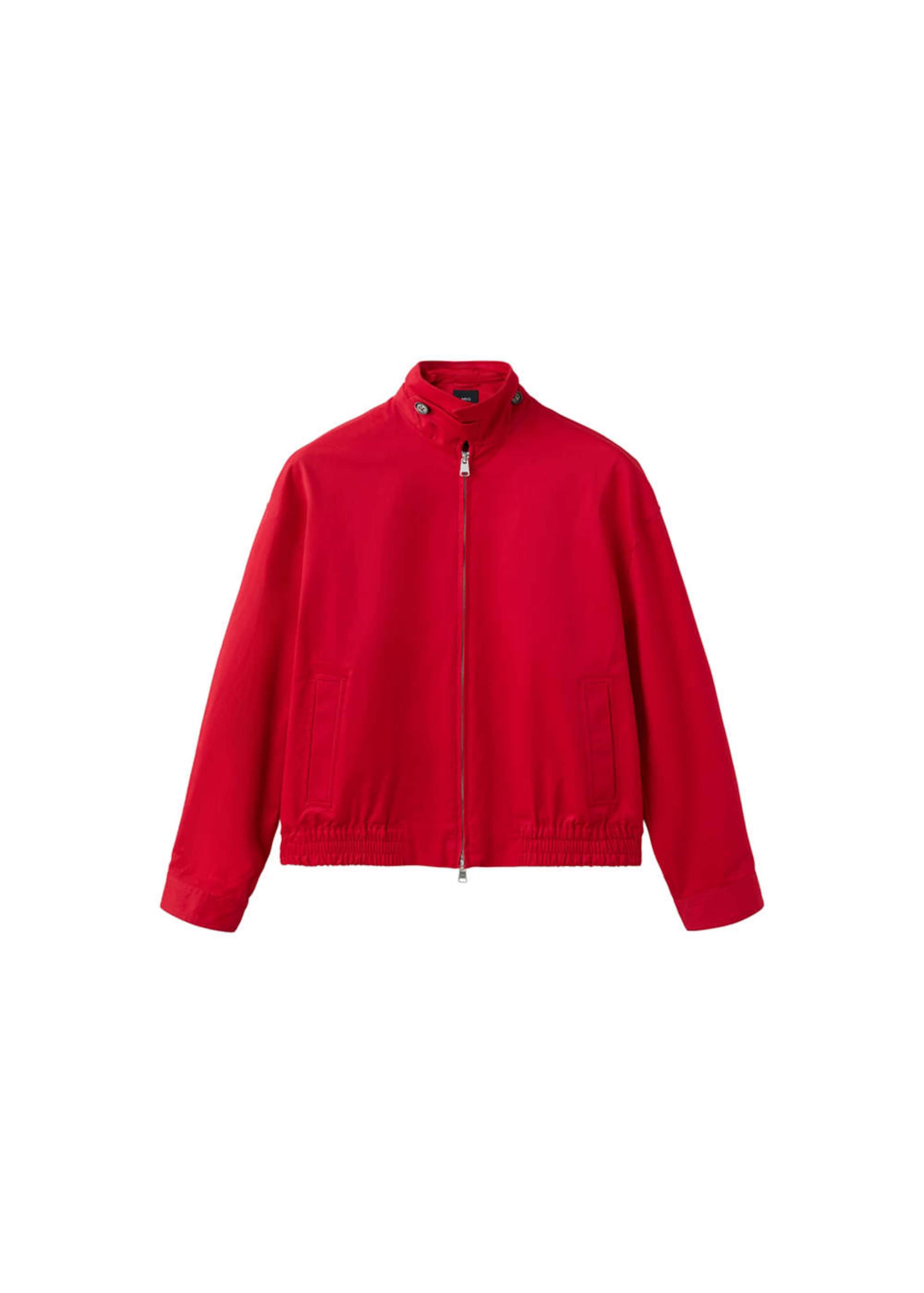 MANGO Between-Season Jacket 'Mutis' in Red: front