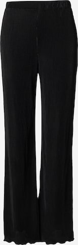 florence by mills exclusive for ABOUT YOU Loose fit Trousers 'Rain Showers' in Black: front