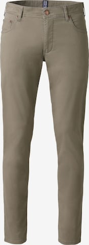 MEYER Chino trousers in White: front