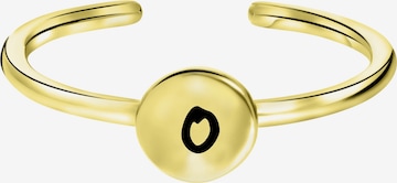 Lucardi Ring in Goud: voorkant