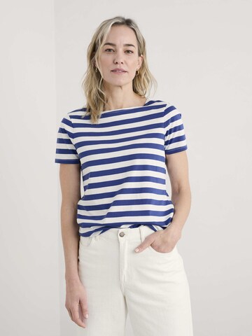 Maglietta 'Sailor' di Seasalt Cornwall in blu: frontale