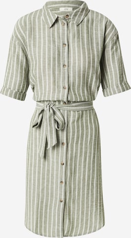 JDY Sukienka koszulowa w kolorze zielony: przód
