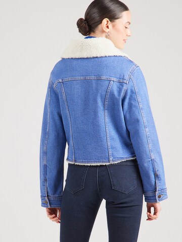 WRANGLER - Chaqueta de entretiempo 'SHERPA' en azul