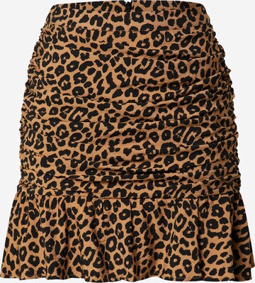 EDITED Skirt 'Haley' in Brown: front