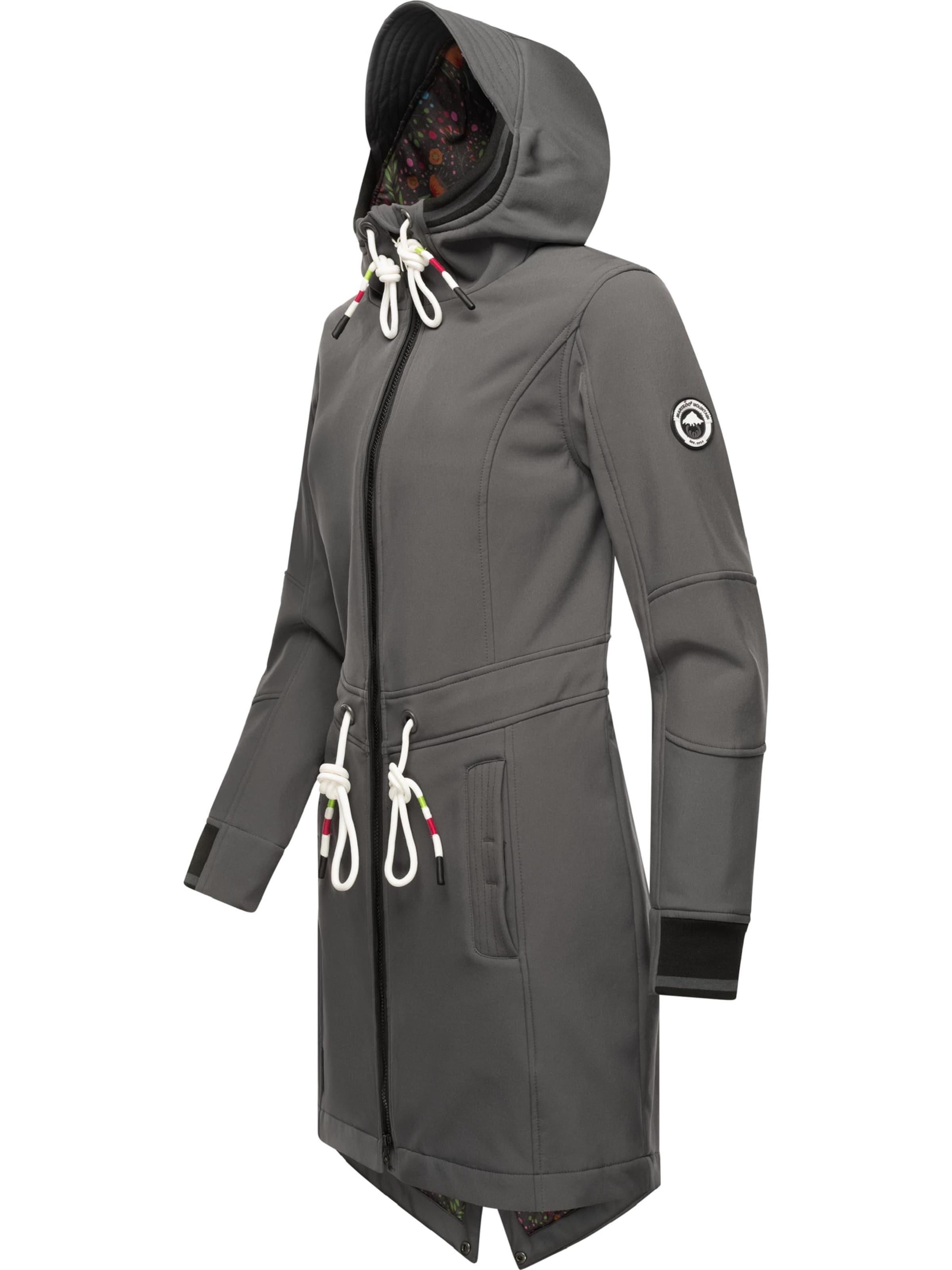 MARIKOO Функциональное пальто 'Mount Furnica' в Серый
