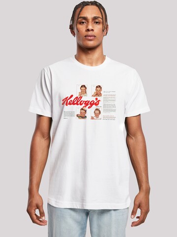 T-Shirt F4NT4STIC en blanc : devant
