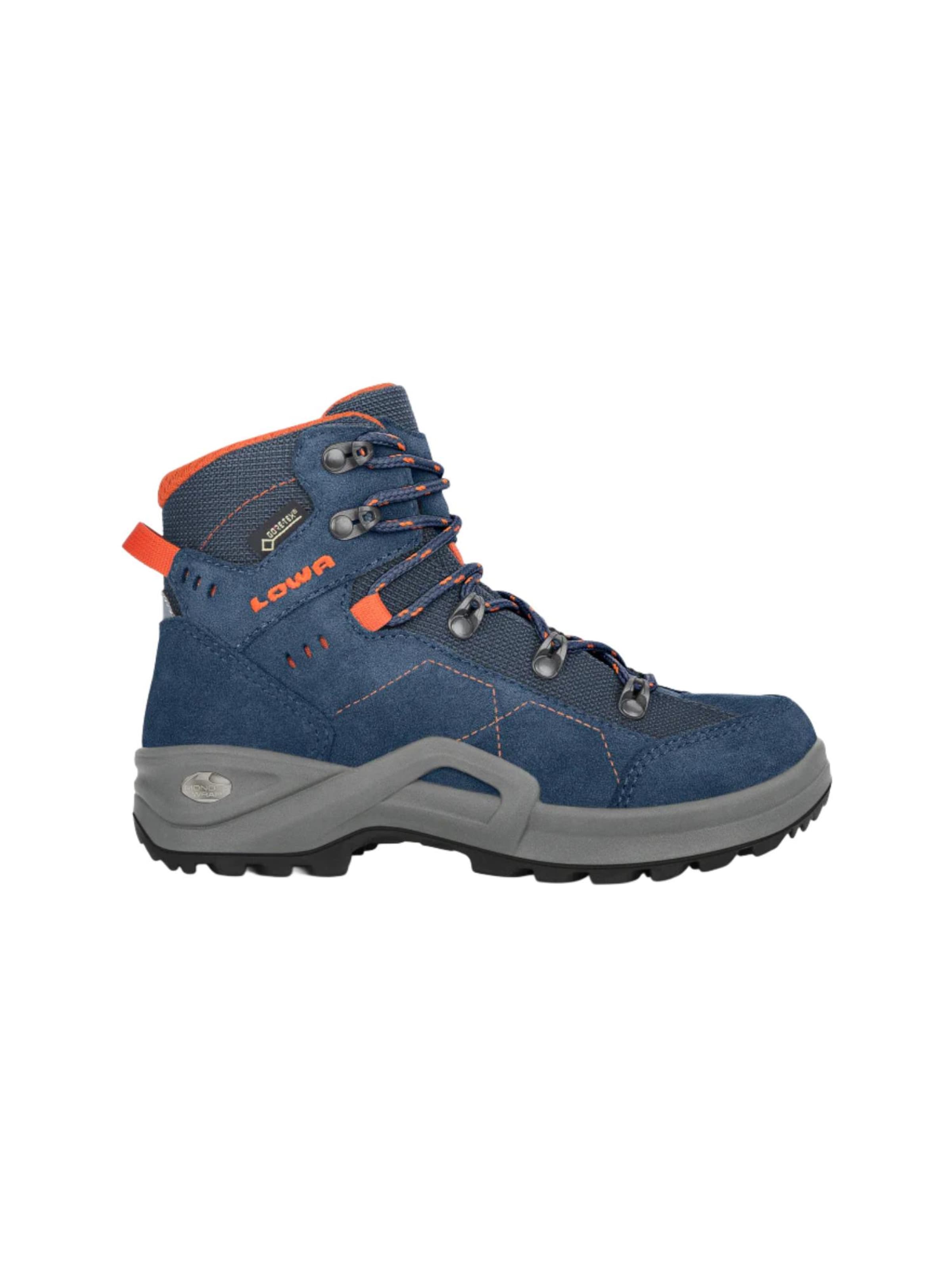Boots 'KODY III GTX MID JR' LOWA en bleu : devant