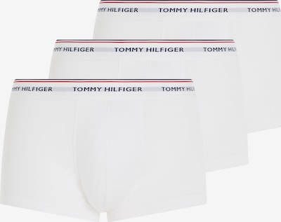 Tommy Hilfiger Underwear Bokserice u morsko plava / tamno crvena / bijela, Pregled proizvoda
