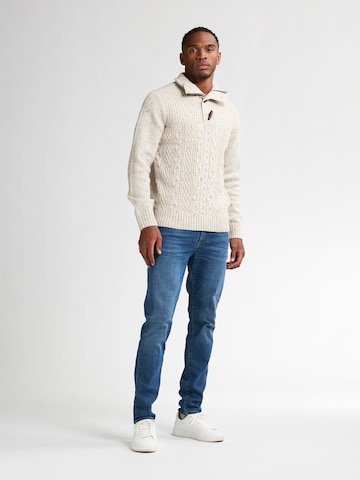 Pull-over Petrol Industries en beige