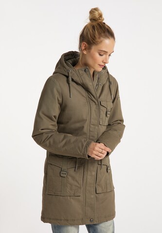 Parka d’hiver DreiMaster Vintage en vert