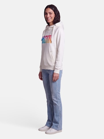 salzhaut Sweatshirt 'Sünn - Moin' in White: side