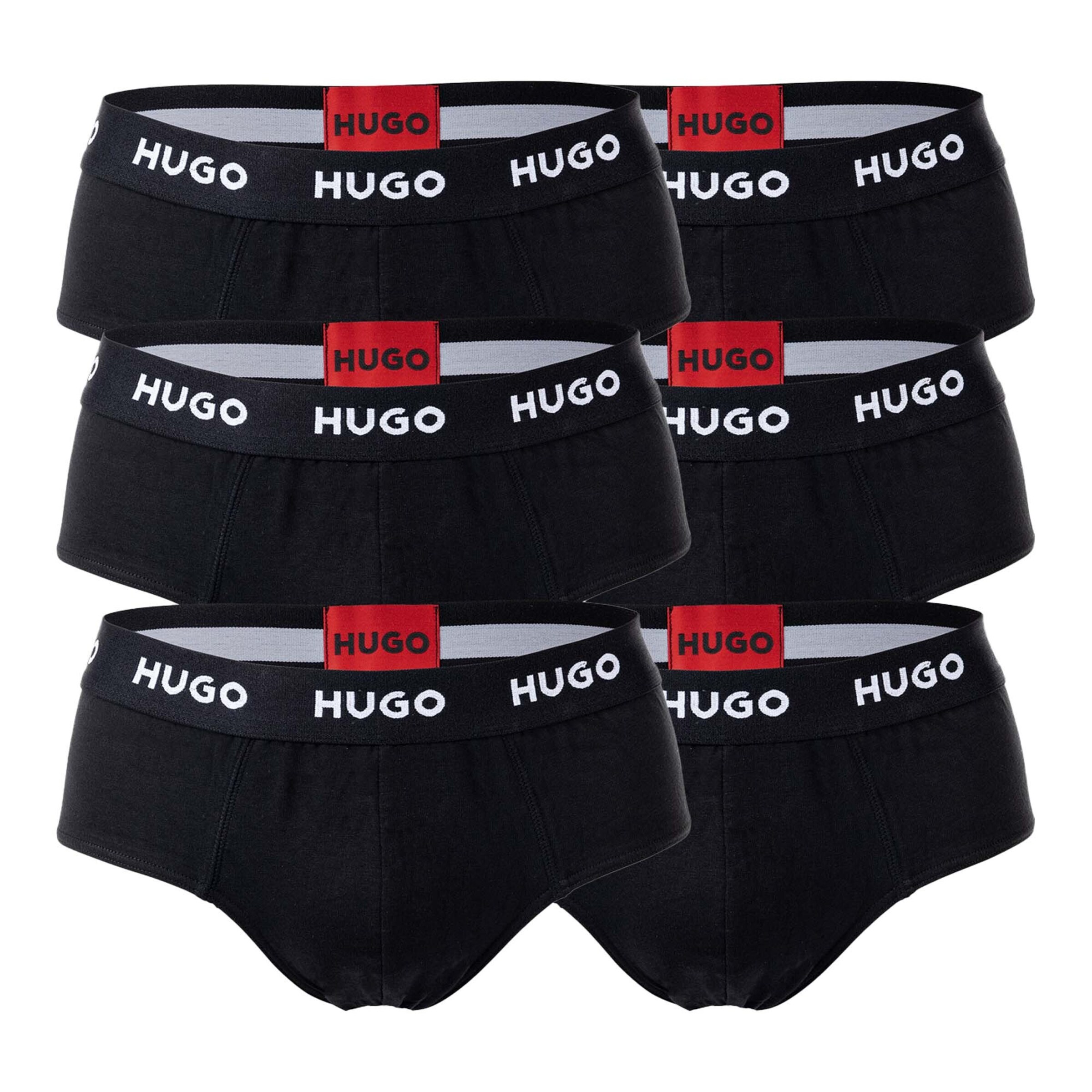 HUGO Slip in Black: front