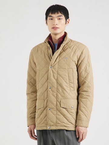 GANT - Chaqueta de entretiempo en beige: frente