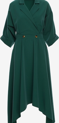 Makover - Vestido en verde: frente