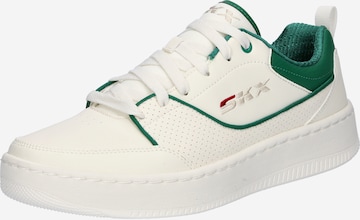 Baskets basses 'SPORT COURT 92' SKECHERS en blanc : devant