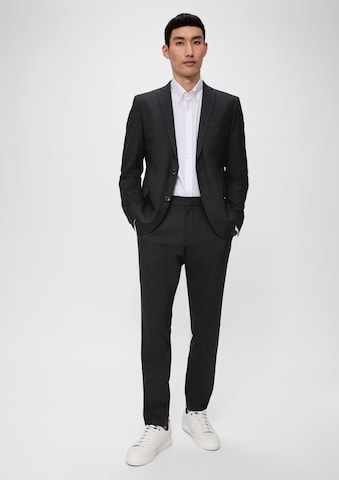 s.Oliver Slim Fit Sakko in Schwarz