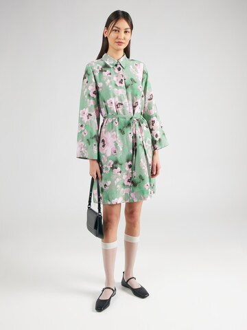 YAS - Vestido camisero 'YASWINGY' en verde: frente