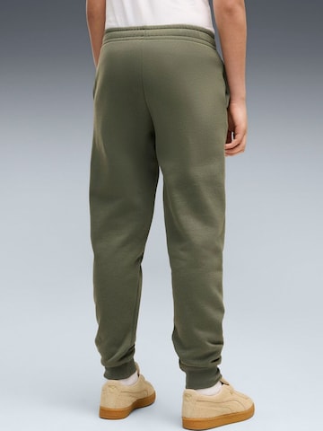 PUMA Regular Sporthose 'Puma Ess No. 1 Logo Sweatpants Fl B'‌‌‌‌‌‌‌ in Grün