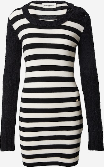 Rochie tricotat 'JANE' Sonia Rykiel pe negru / alb, Vizualizare produs