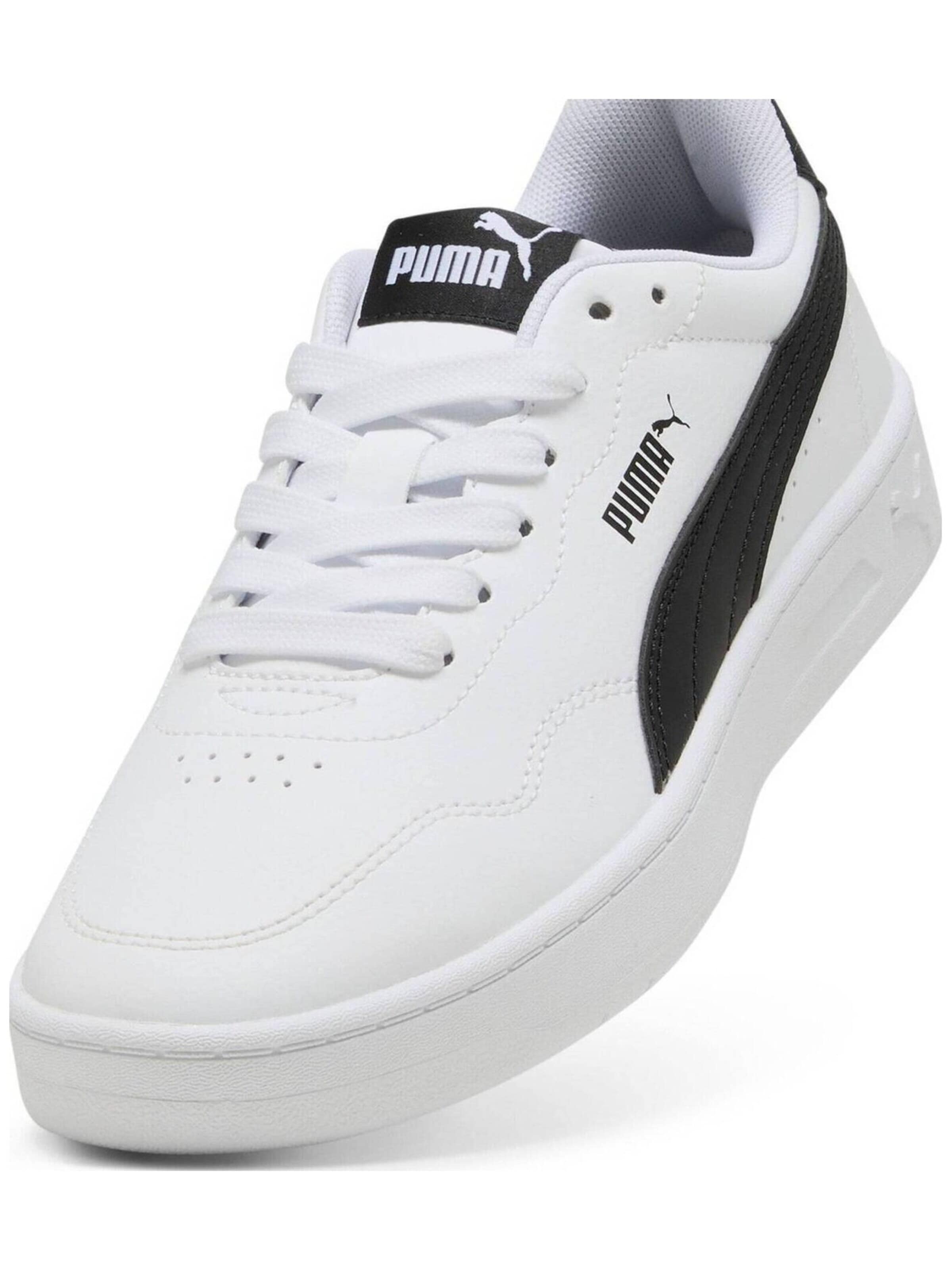 PUMA - Zapatillas deportivas bajas 'Court Lally' en blanco: frente