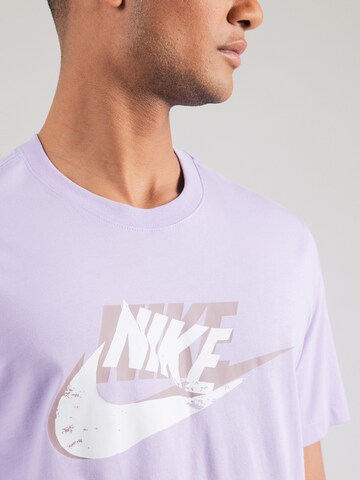 Nike Sportswear Majica 'FUTURA' | vijolična barva