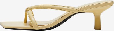 Flip-flops 'TARTA' MANGO pe galben deschis, Vizualizare produs