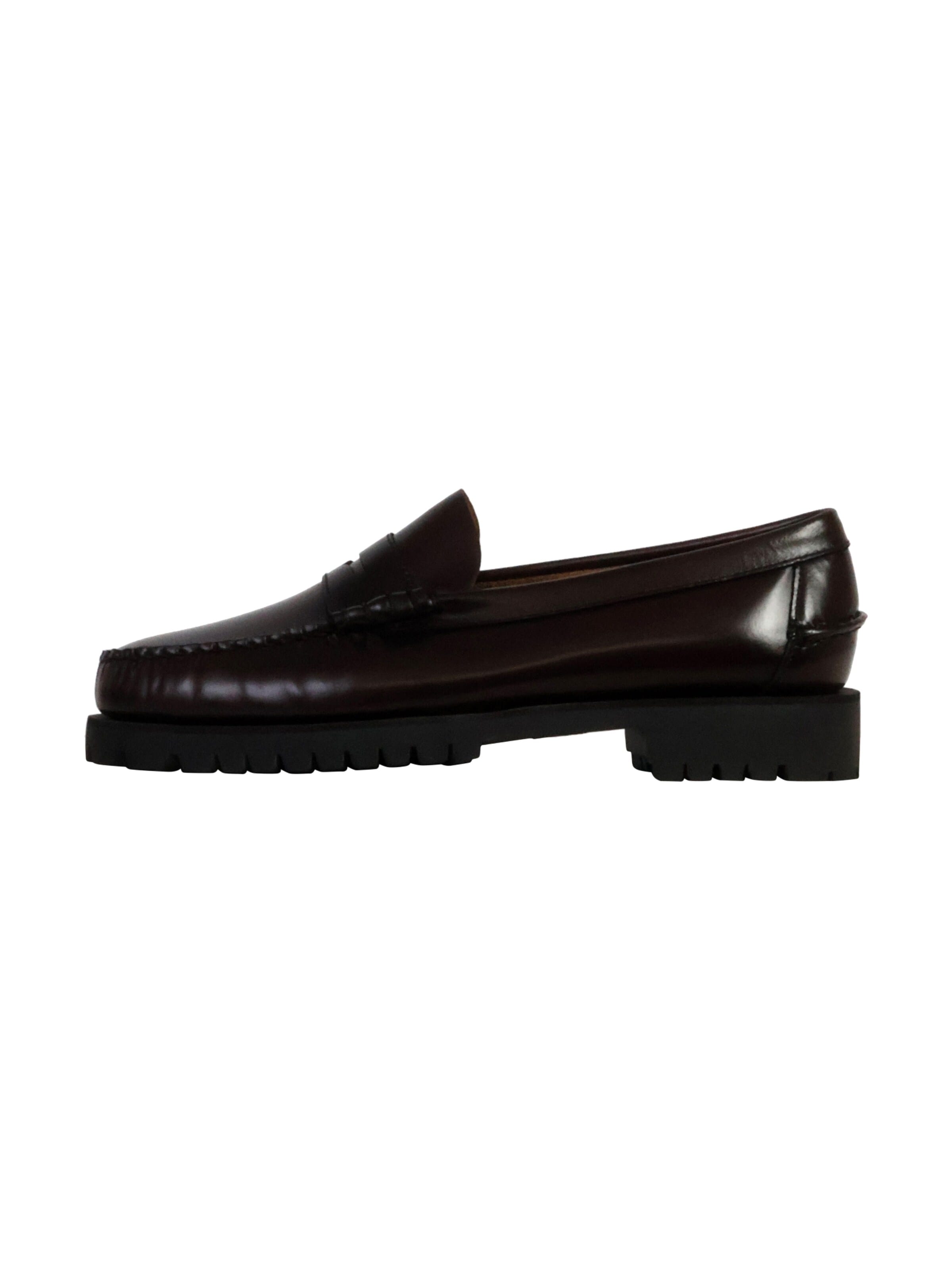 SEBAGO Lace-up shoe 'Sebago Docksides Dan Lug W aus Leder' in Brown: front