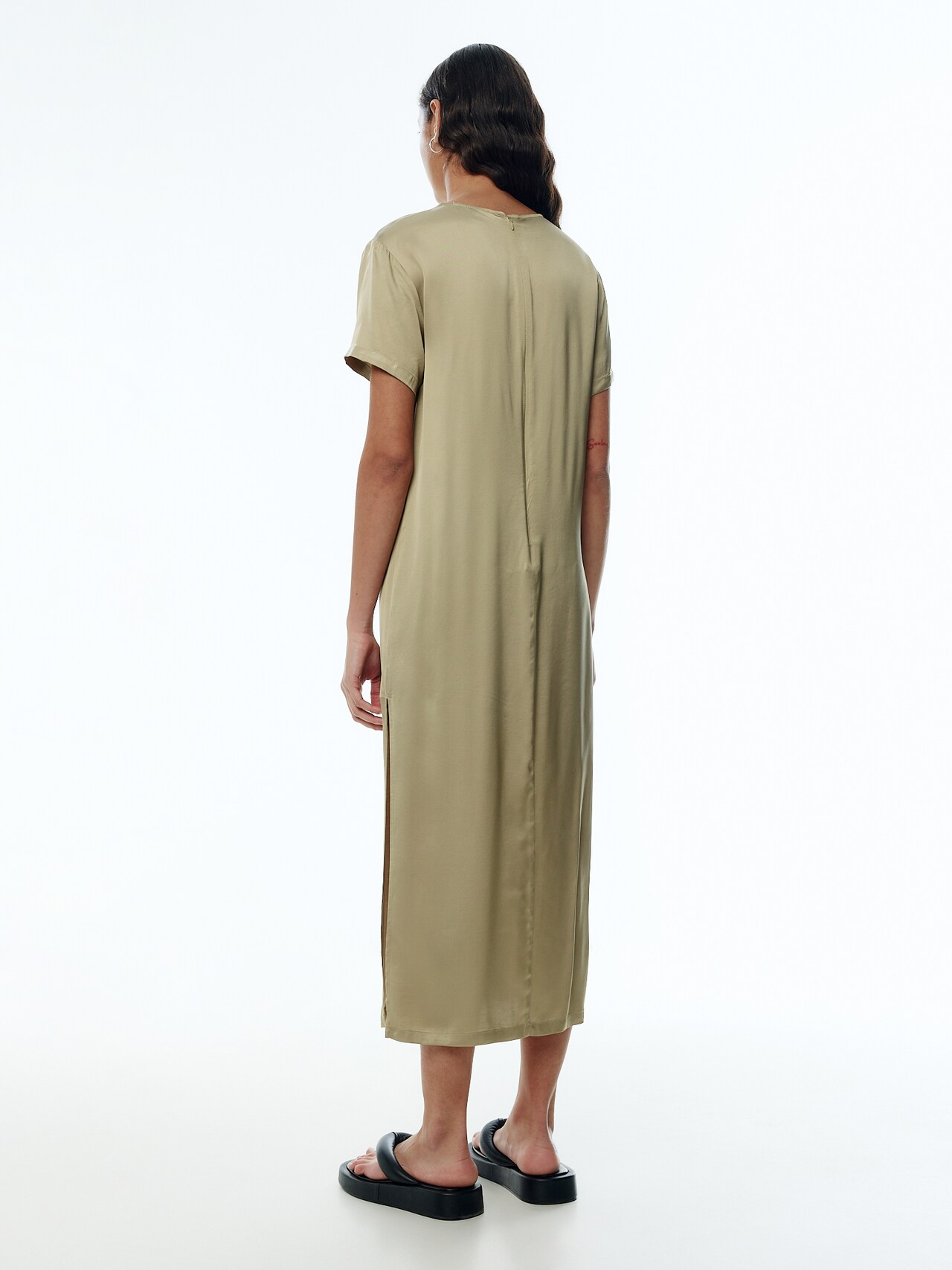 EDITED Producten Jurk 'Polly' Groen