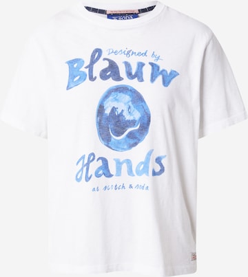 balta SCOTCH & SODA Marškinėliai: priekis