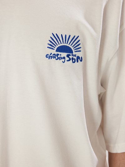 Trendyol T-Shirt en écru / bleu, Vue avec produit