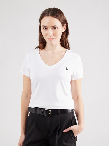 Calvin Klein Jeans Póló - fehér: elől