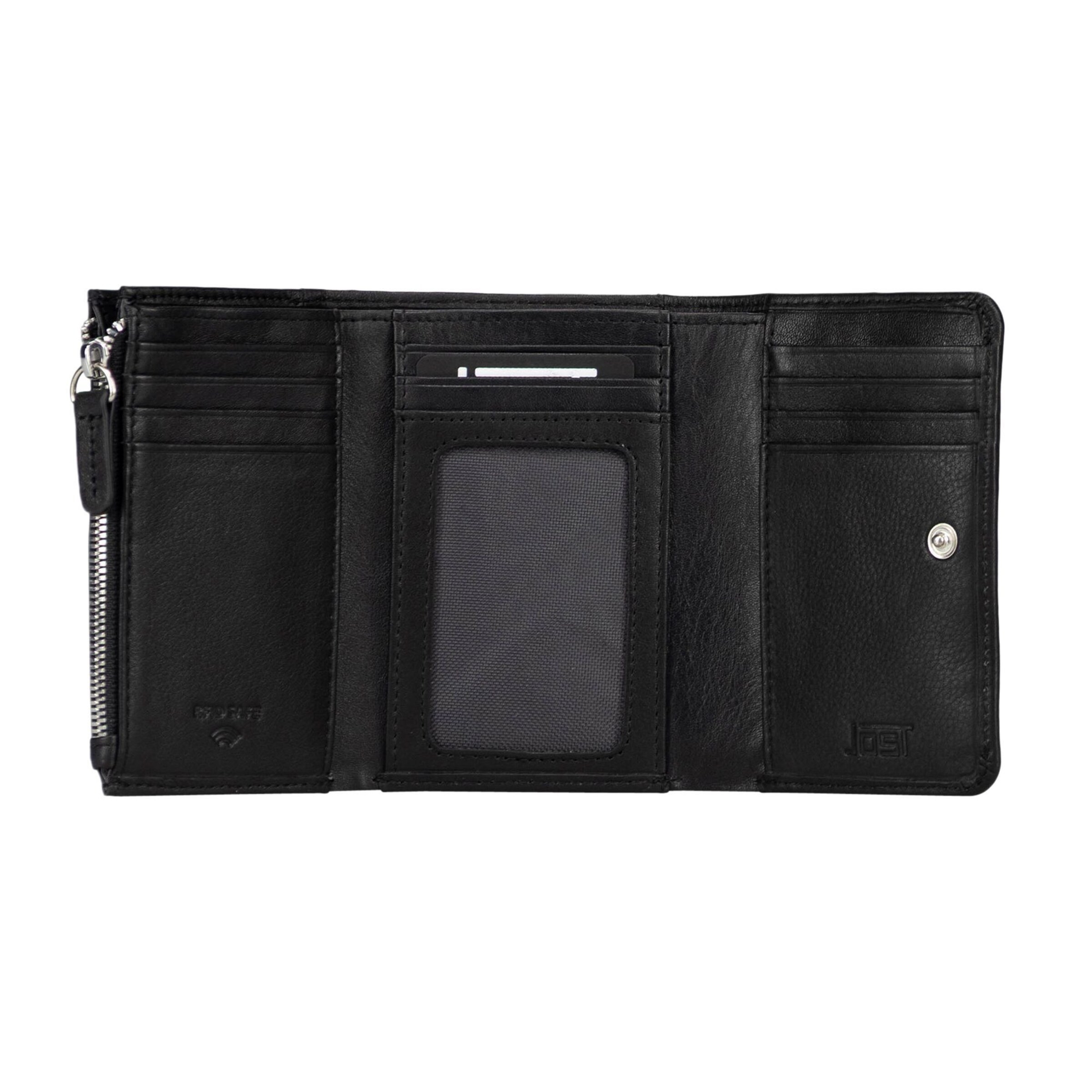 JOST Wallet 'Odense' in Black