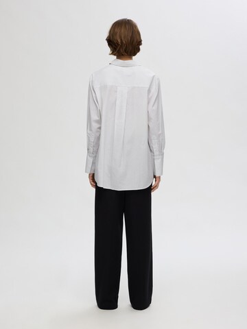 Chemisier SELECTED en blanc