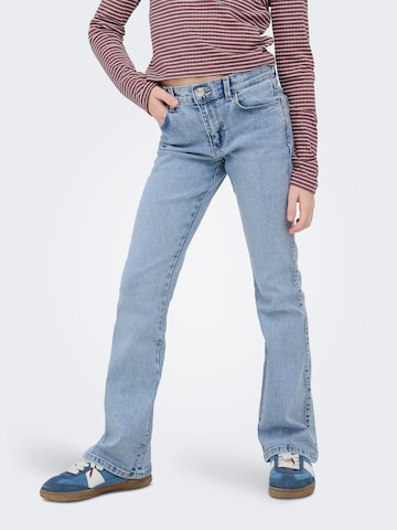 ONLY GIRLS Flared Jeans 'KOGBlair' i blå: forside
