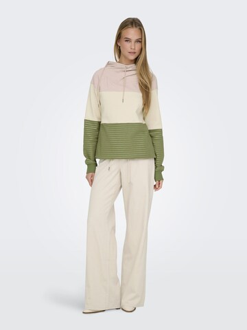 Felpa 'Maddie' di ONLY in beige