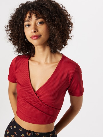 PIECES Shirt 'KARISMA' in Rood